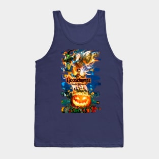 Goosebumps Haunted Halloween Halftoned Tank Top